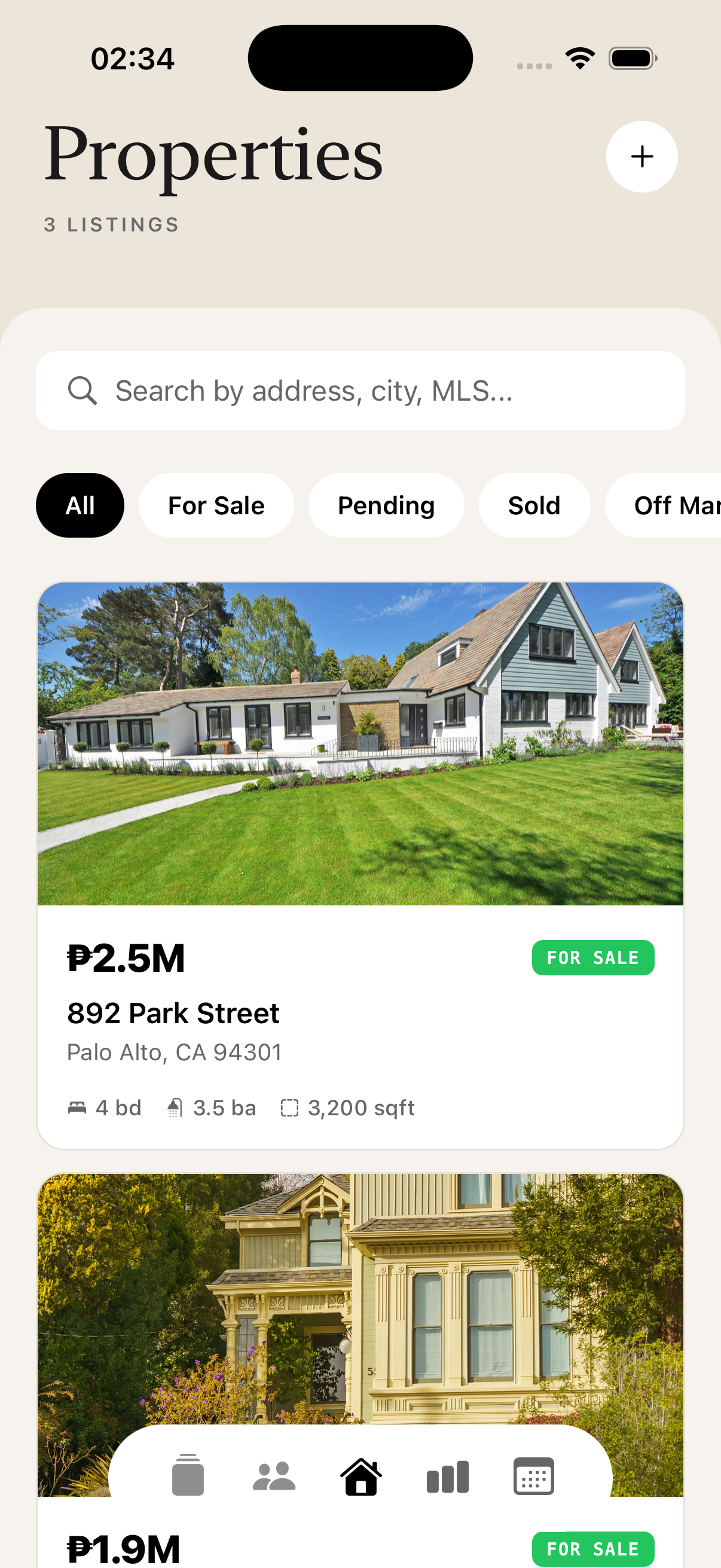 Properties on iPhone